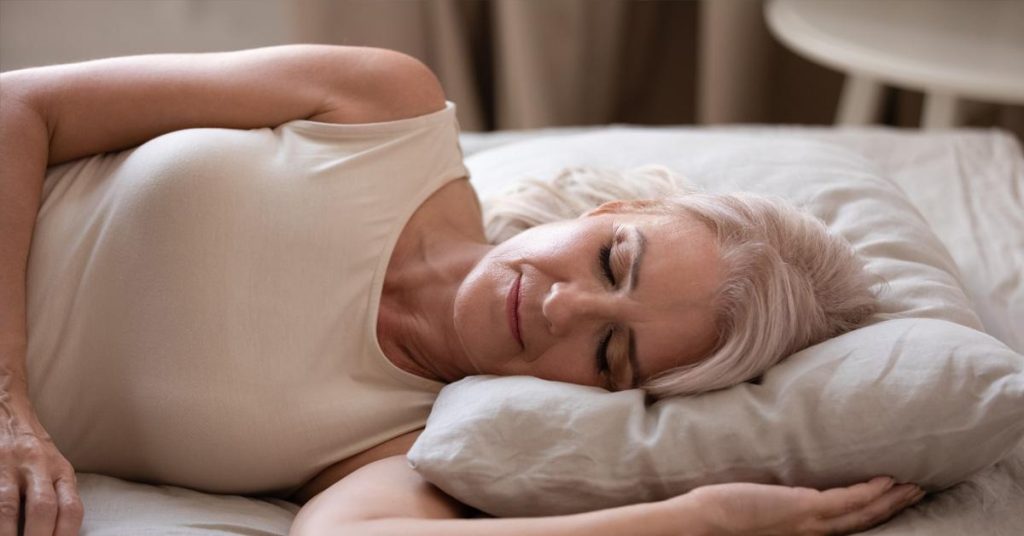 Encourage good sleep routine by caregivers