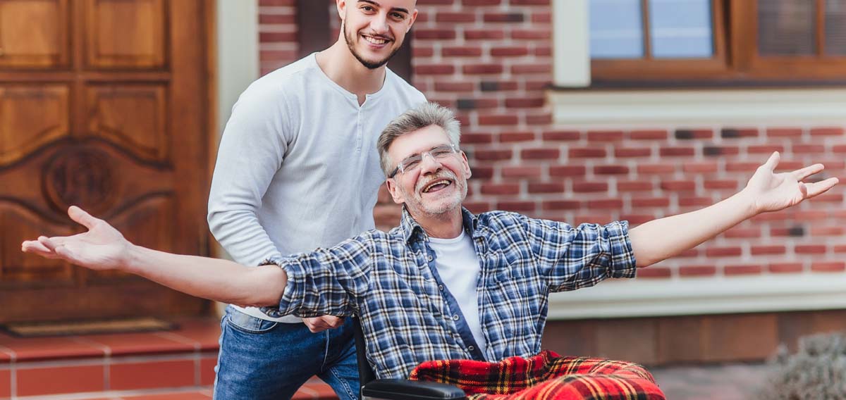 happy elderly